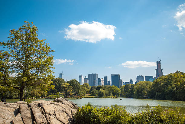 istock NYC Central Park lake landscape skyline 178836373