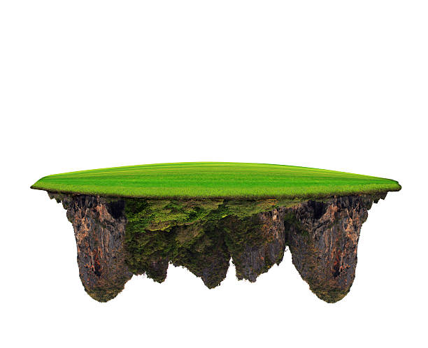 istock abstract of green grass field on lime stone mountain 178836436