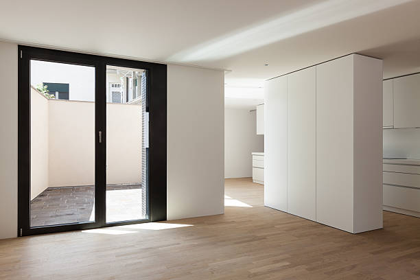 istock interior new house, wide room 178836748