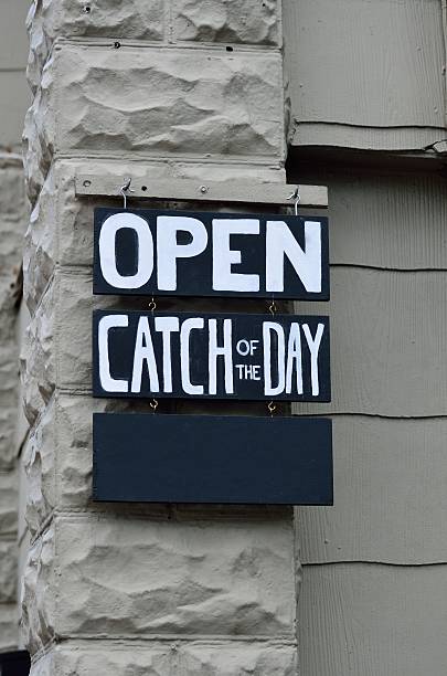istock Catch of the Day Sign 178837405