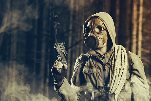 istock Heroes in gas mask 178838313