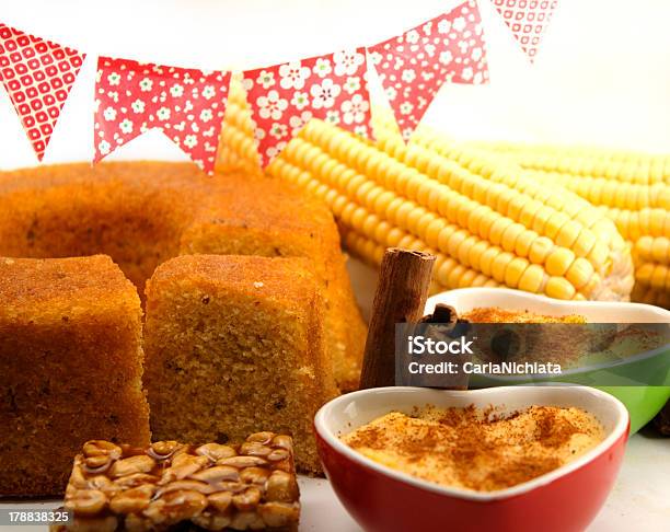 Corn Sweets Stock Photo - Download Image Now - Festa Junina, Food, Cake