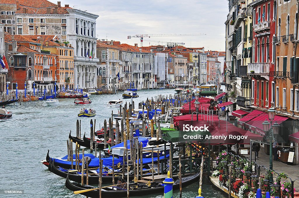 Gran Canal de venecia - Foto de stock de Agua libre de derechos