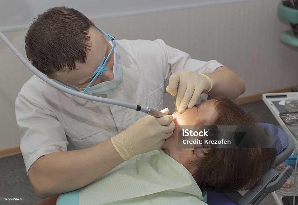 치과 의사 - 로열티 프리 2명 스톡 사진
