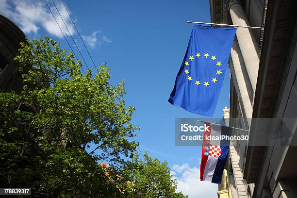 Eu クロアチア国旗にザグレブ - ECシンボルのストックフォトや画像を多数ご用意 - ECシンボル, カラー画像, クロアチア