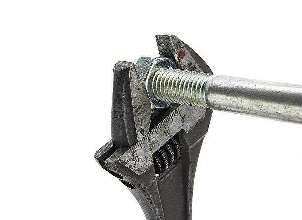 istock Wrench and a bolt 178839460