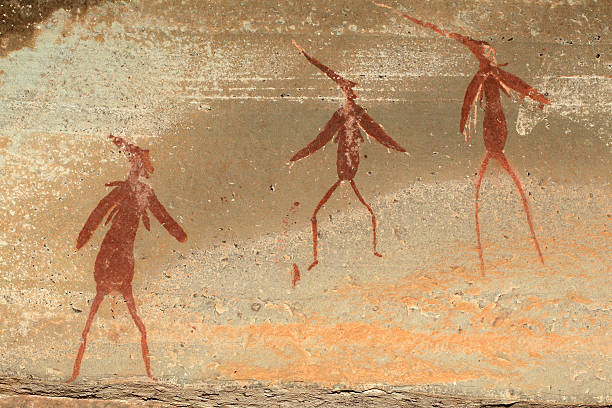 istock Bushmen rock painting 178840766
