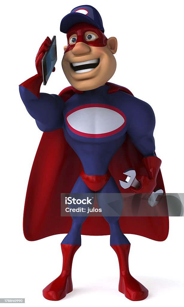 Super meccanico - Foto stock royalty-free di Artigiano