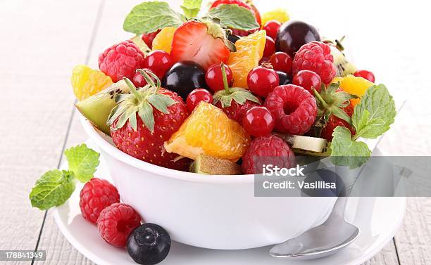 Salad Stock Photo - Download Image Now - Berry Fruit, Food, Fruit