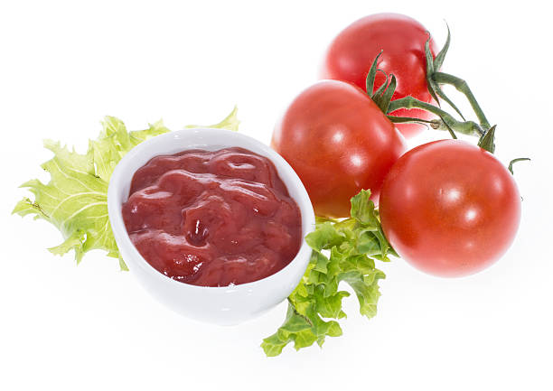 istock Bowl with Ketchup isolated on white 178841609