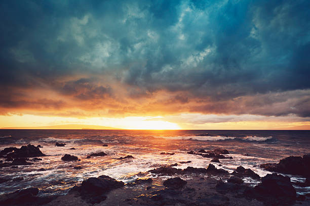 istock Ocean Storm at Sunset 178842658