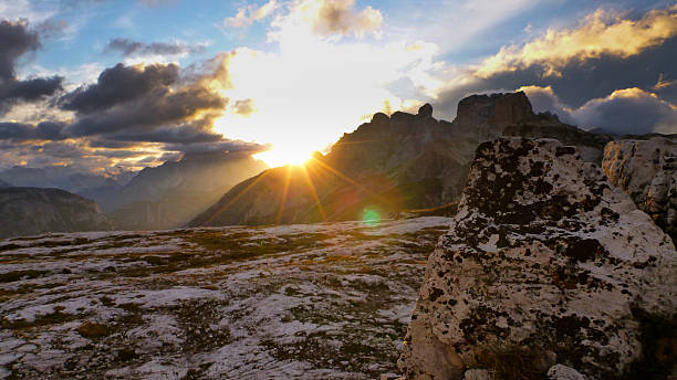 istock Sunset in the Dolomites 178842681