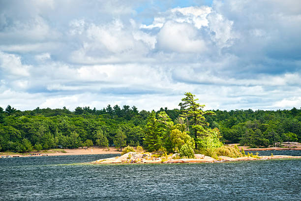 istock Island in Georgian Bay 178842912
