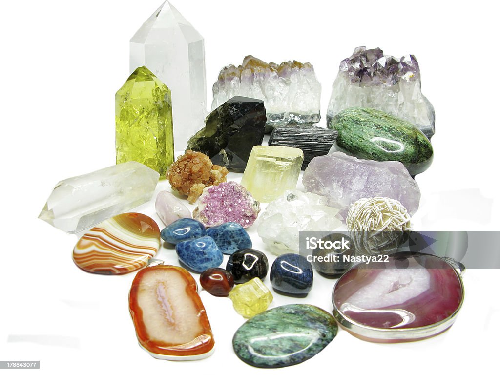 geode geological cristales de cuarzo amethyst - Foto de stock de Abstracto libre de derechos