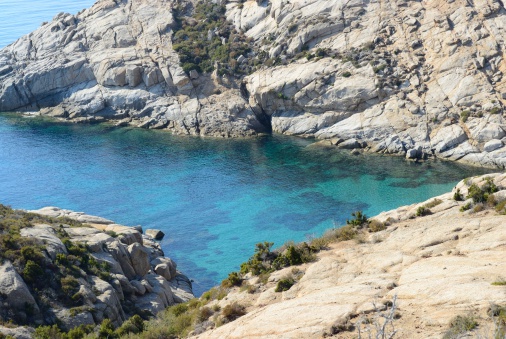 Souda beach, situated on Crete's south coast, is a beautiful beach with cristall clear water