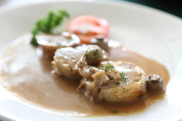 istock Vol au vent stuffed with chicken and creamy sauce 178844673