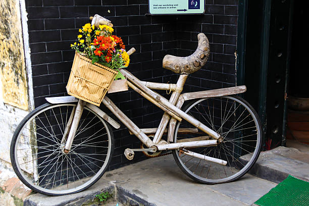 istock bicycle flower hoian Vietnam 178844714