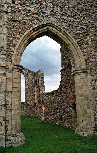 Leiston Abbey stock photo