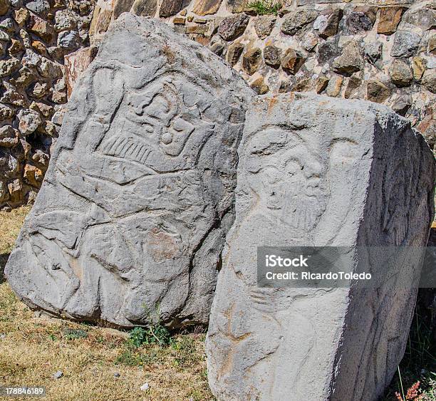 Monte Alban Ancient And Archaeological Rocks Stock Photo - Download Image Now - Ancient, Ancient Civilization, Antique