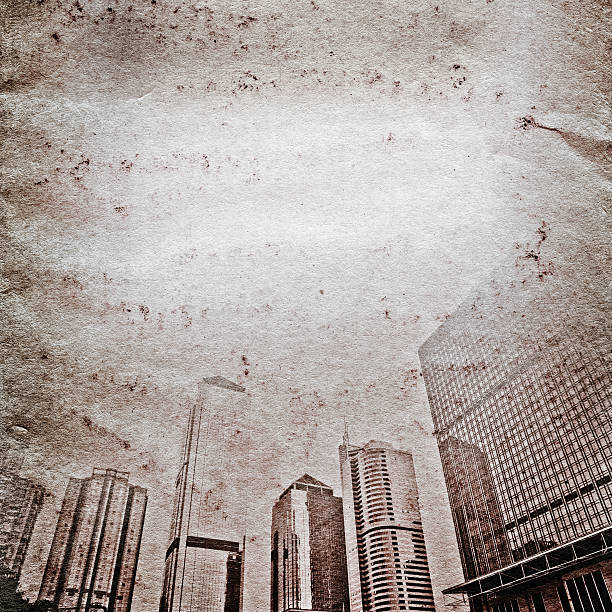 istock modern urban city old grunge paper texture 178846540