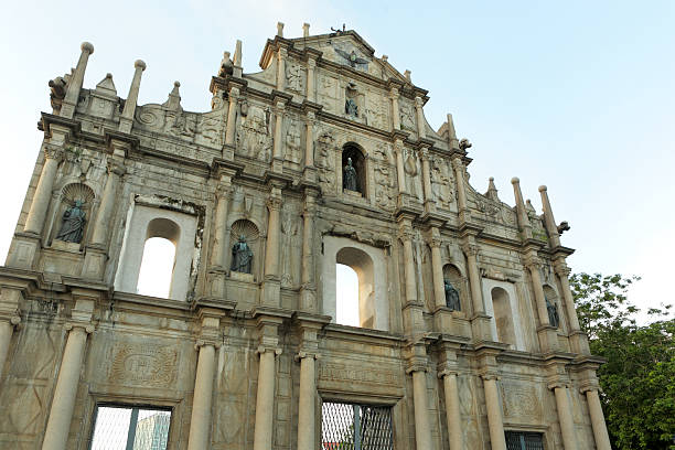 istock Cathedral of Saint Paul in Macau 178846876