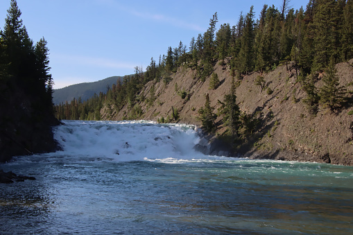 Early Evening at Bow Falls