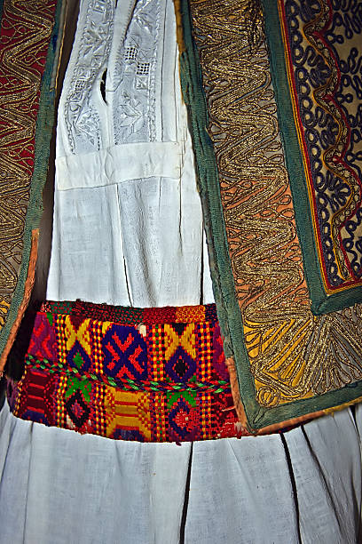 istock Traditional Romanian folk costume.Detail 178847715