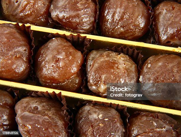 Ice Brown Stock Photo - Download Image Now - Autumn, Brown, Candied Chestnut