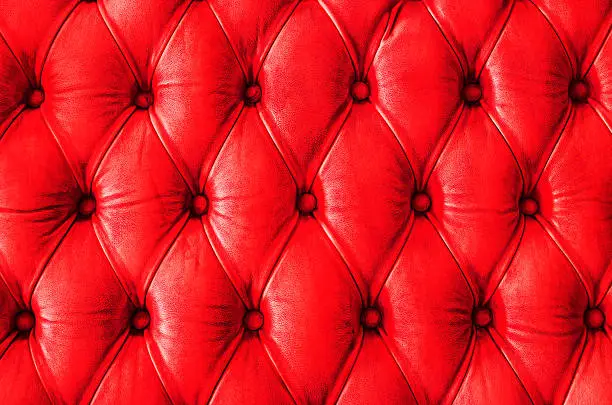 Luxury classic leather texture with red color