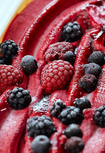istock Ice cream with fresh frozen berries 178848434