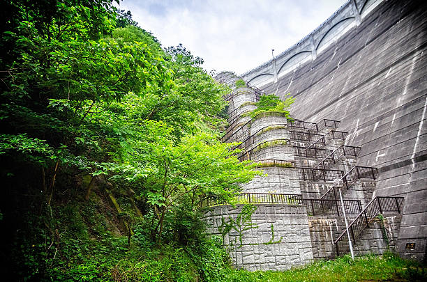 istock Stairs of dam 178848818
