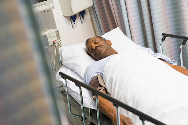 istock Patient Sleeping In Hospital Bed 178848991