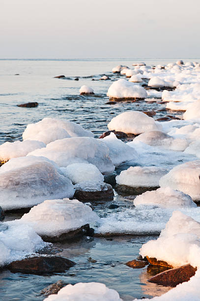 istock Baltic Sea coast in winter 178849481