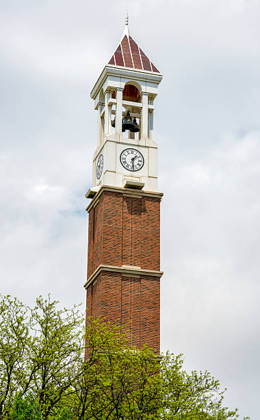 istock Clock tower made of brick 178851000