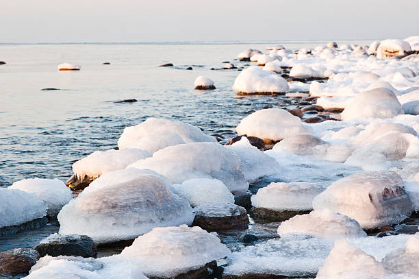istock Baltic Sea coast in winter 178851065