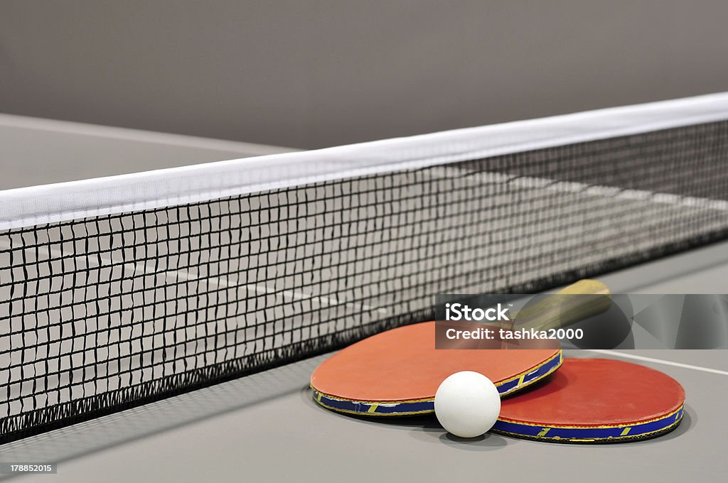 Equipamentos para tênis de mesa - Foto de stock de Atividade royalty-free
