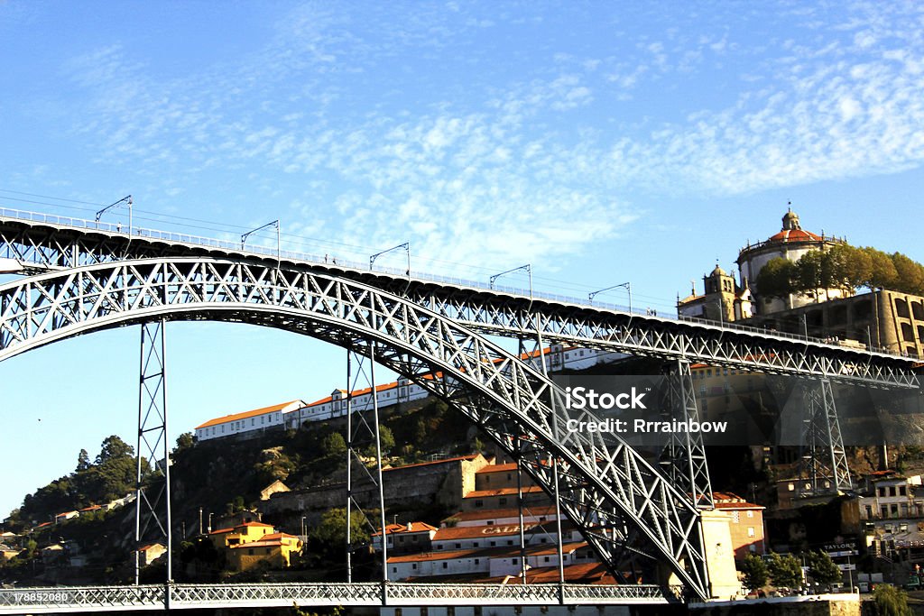 돔 루이스 구름다리, 포르토, 포르투갈 - 로열티 프리 0명 스톡 사진