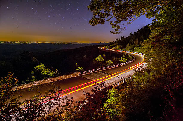 istock linn cove viaduct at night 178852562