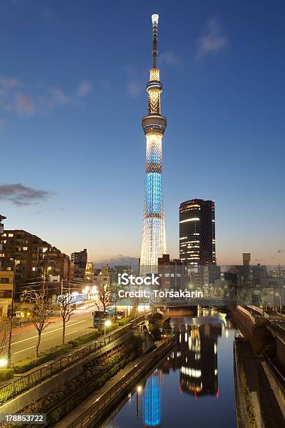 View Of Tokyo Skytree - zdjęcia stockowe i więcej obrazów Architektura - Architektura, Azja, Bez ludzi