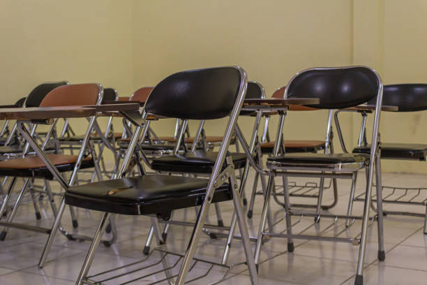 istock Benches in the classroom use aluminum poles 1788538909