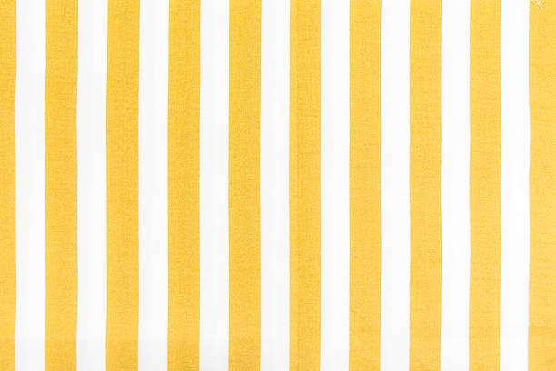 Yellow Line fabric stock photo