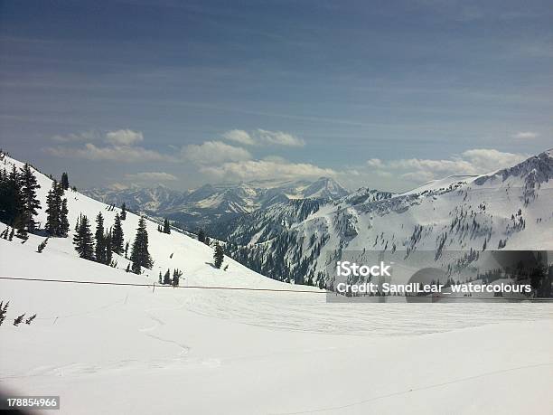 Snowscape Altautah - Fotografias de stock e mais imagens de Alta - Utah - Alta - Utah, Esqui - Esqui e snowboard, Utah