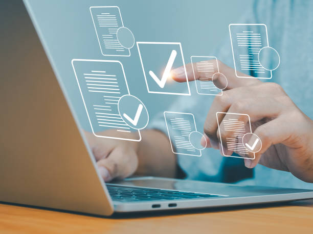 istock business inspection mark Company documents 1788552527