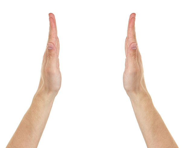 istock adult male hands measuring something 178855355