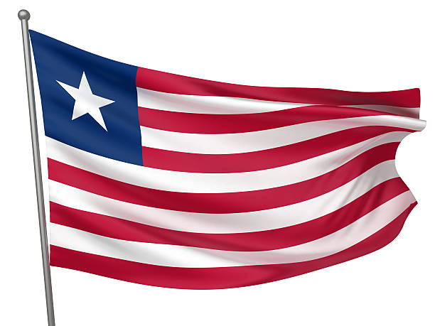 istock Liberia National Flag 178855669