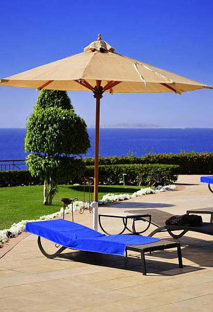 istock Sea view from touristic resort in Egypt 178855896