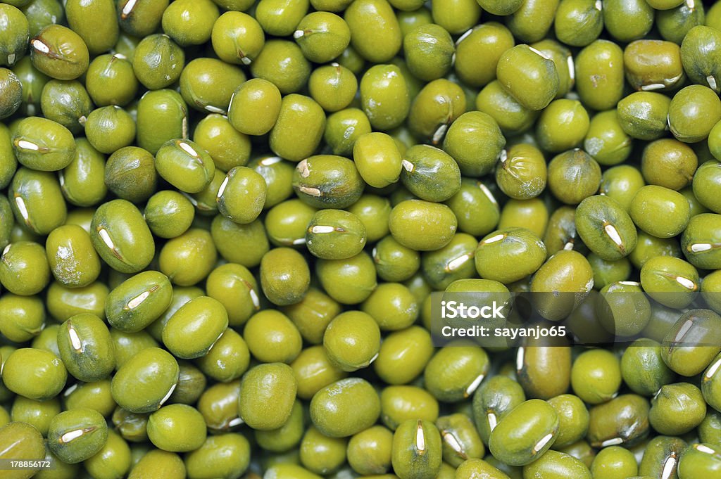 Fondo verde o judía mungo - Foto de stock de Alimento libre de derechos