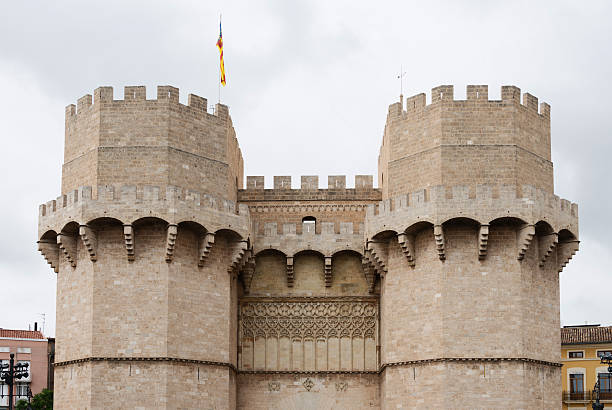 istock Medieval Torres de Serranos tower in Valencia 178856487