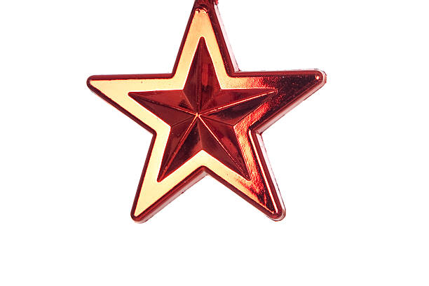 istock Red star of christmas 178856505