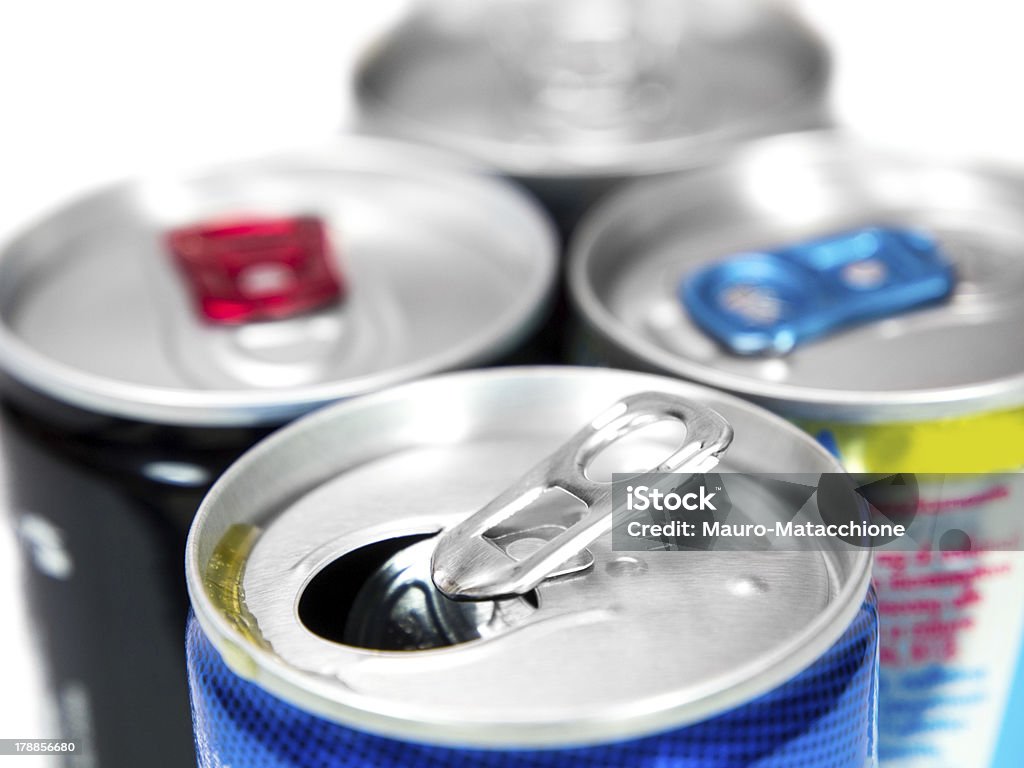 Energy drink cans Energy drink cans. Energy Drink Stock Photo